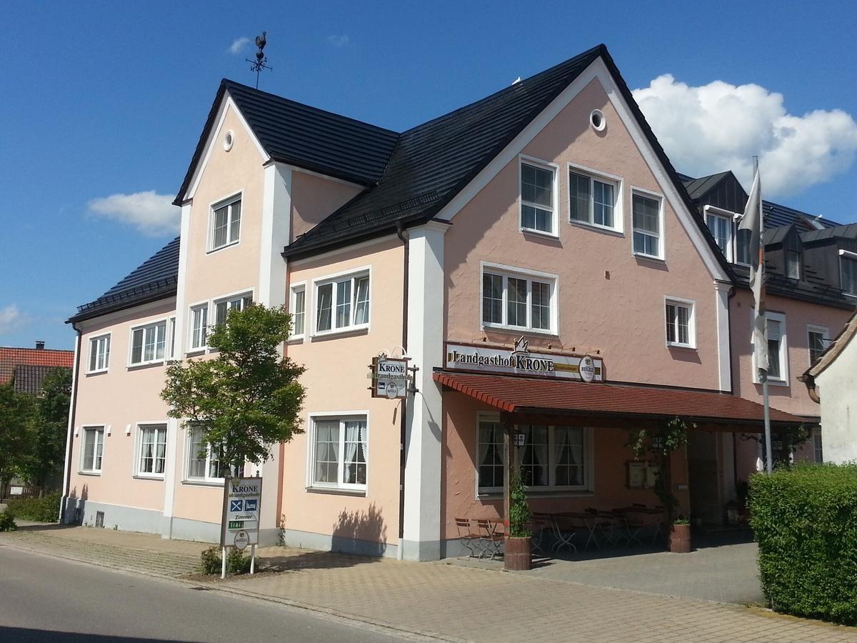 Landgasthof Krone Offingen Kültér fotó